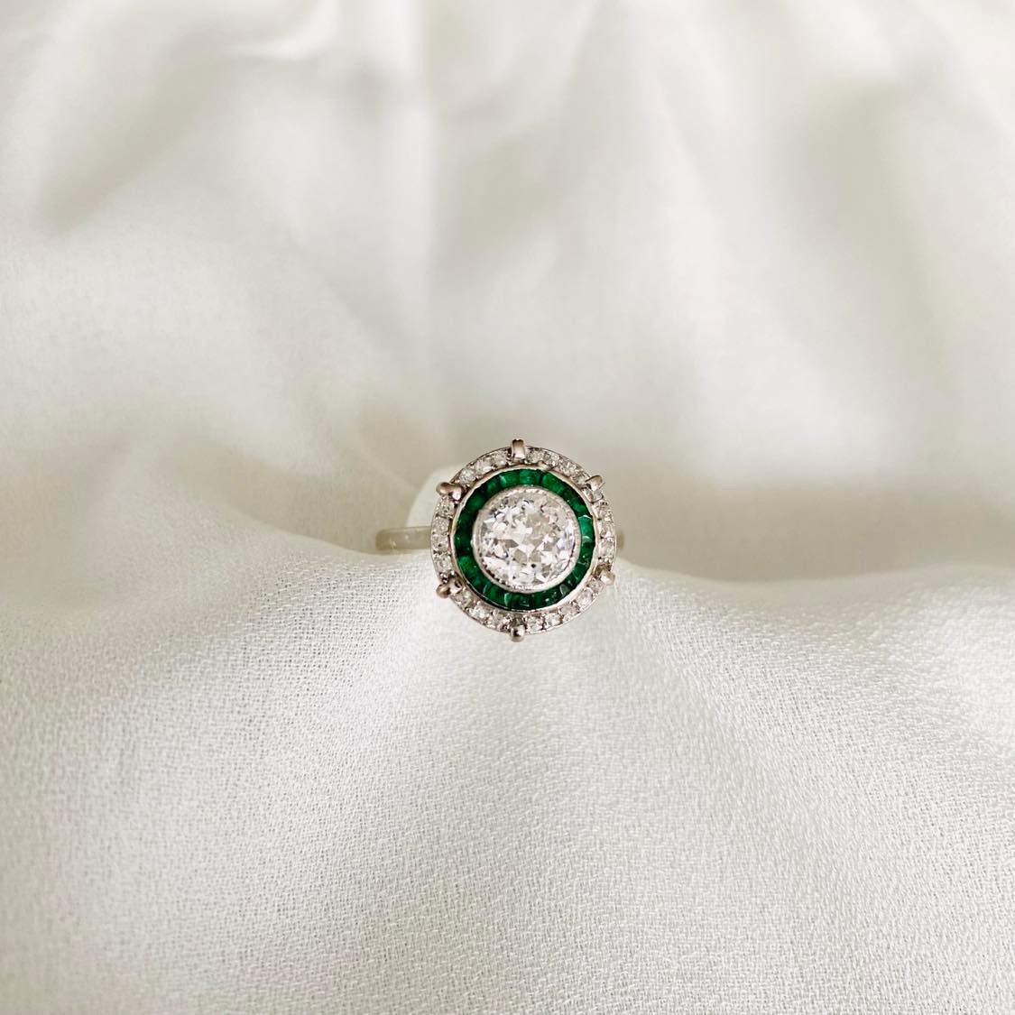 Vert - Portefeuille trois volets pour Homme